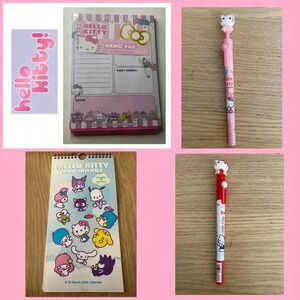 🆕Hello Kitty Office Set 2024 Calendar+ 13 Posters 🆕